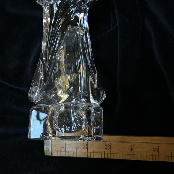 Mikasa Crystal Angel Playing the Mandolin. 8” Tall, Made in Germany - Picture 7 of 8